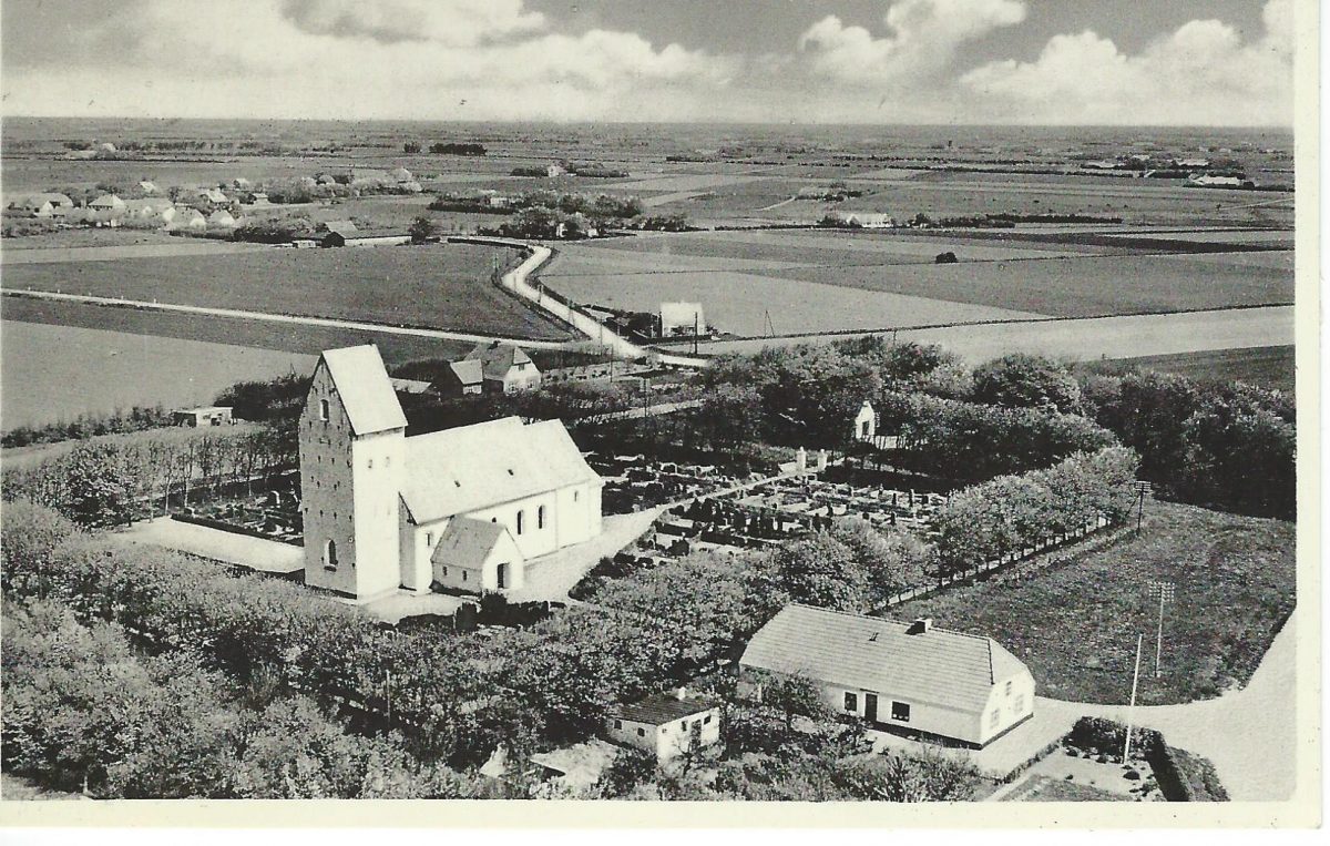 Billum Kirke Luftfoto